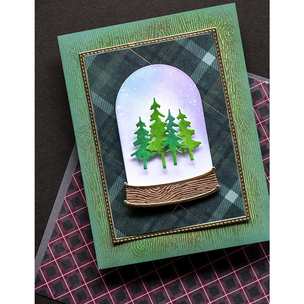 4625树木 切割模板DIY模具cutting die贺卡Scrapbook相册手账制作