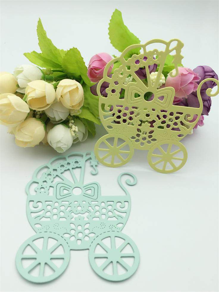 婴儿车 Y09 Scrapbook DIY相册制作卡片 切割模具