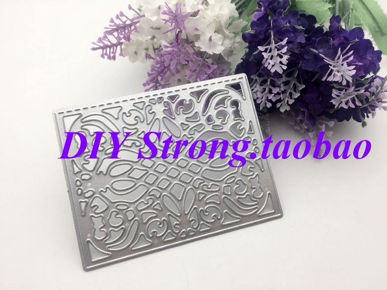 切割模板DIY模具cutting die贺卡相册Scrapbook制作 蕾丝框Q120