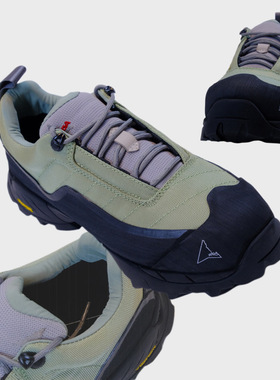 POYANA 登山鞋 RO22系列男女小众户外低帮防水徒步越野休闲运动鞋