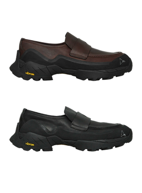 24SS POYANA LOAFER男女小众户外休闲日常通勤圆头皮鞋乐福鞋厚底