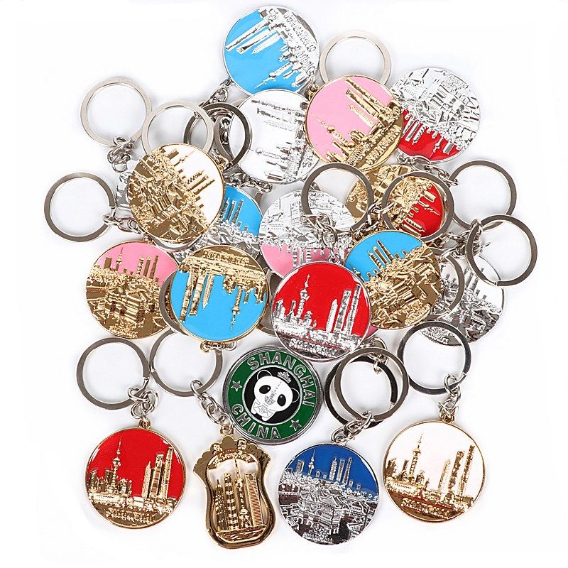 Shanghai  Souvenir Keychain Chinese Souvenir Chian Gift