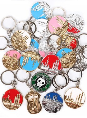 Shanghai  Souvenir Keychain Chinese Souvenir Chian Gift