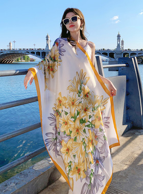 silk scarf women pashmina scarves Chinese souvenir China