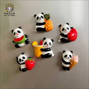 Panda Fridge Magnet Gift Chinese Souvenir China