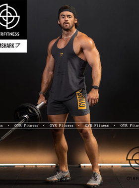 英国GYMSHARK男 BOLD STRINGER健身运动训练工字背心