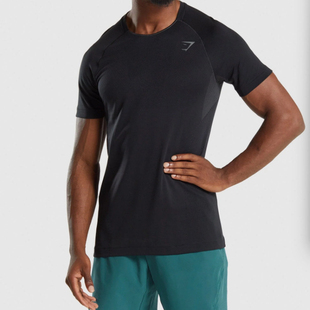 GYMSHARK男APEX PERFORM T-SHIRT轻量级高强度健身训练短袖