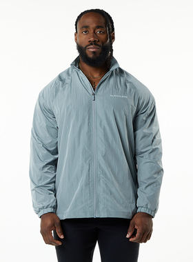 国内现货ALPHALETE 男ENDURE ZIP JACKET健身运动力量夹克