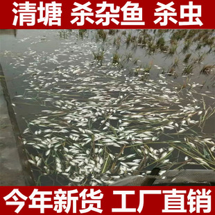 100斤茶籽子枯麸饼粉茶粕清塘净剂养殖水产杀杂鱼虫渣饼肥料虾蟹