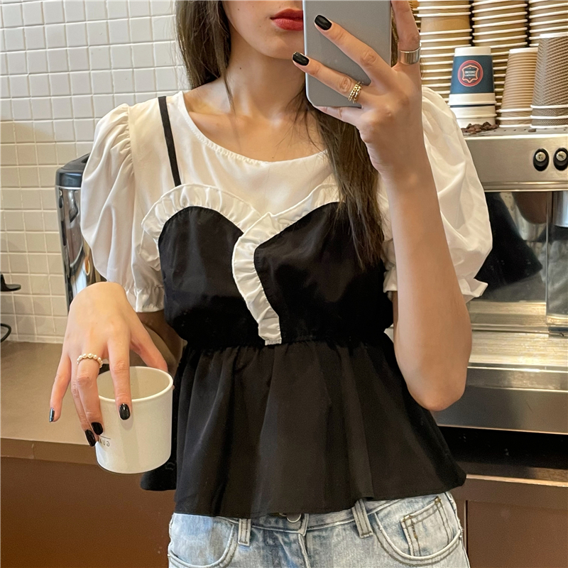 Two fake waist shirts at real price