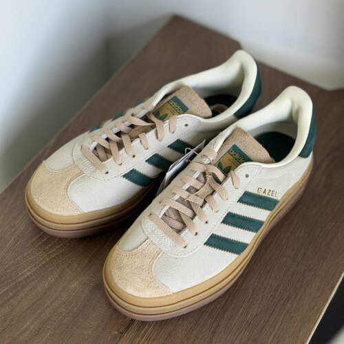 阿迪达斯Adidas Gazelle Bold 防滑耐磨增高女子运动板鞋ID7056