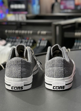 匡威Converse新款男女情侣星箭低帮翻毛皮休闲运动板鞋A05324c