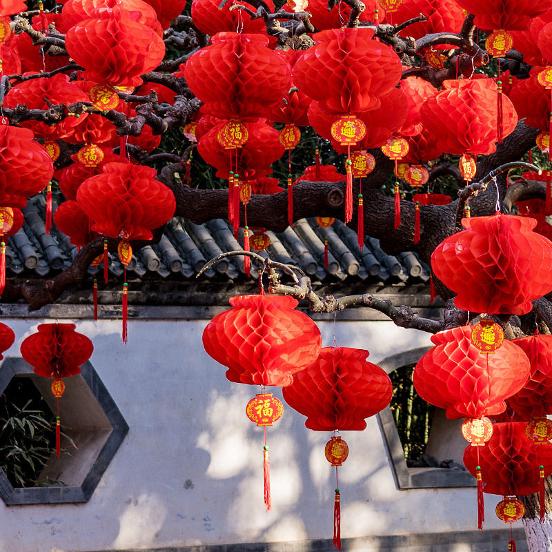 2026新款马年小灯笼挂饰户外门口大红蜂窝球挂件春节过年布置装饰,节庆用品/礼品,福字/窗花/窗贴,淘宝优惠券,粉丝福利购,淘宝优惠卷