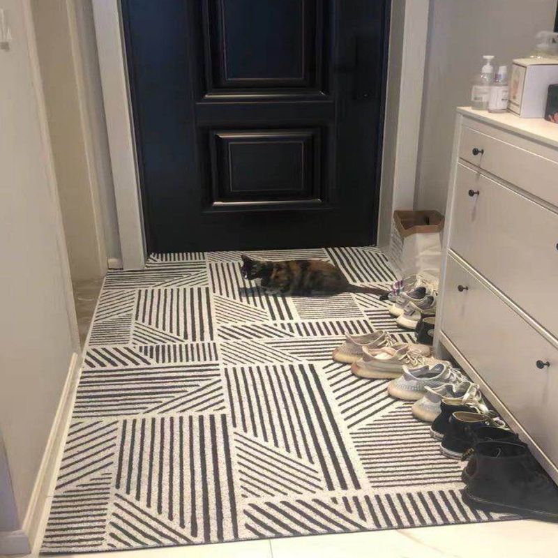 北欧丝圈入户门地垫玄关进门家用地毯门垫门口脚垫防滑耐磨可裁剪