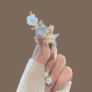 新中式发夹女礼盒高端刘海夹少女可爱发卡情人节生日礼物送女友