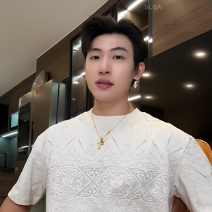 SDSA夏季新款男士痞帅百搭提花设计圆领短袖T恤气质小众设计T4273