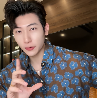 SDSA秋季新款男士痞帅韩版撞色满印花卉长袖衬衫时尚休闲复82322