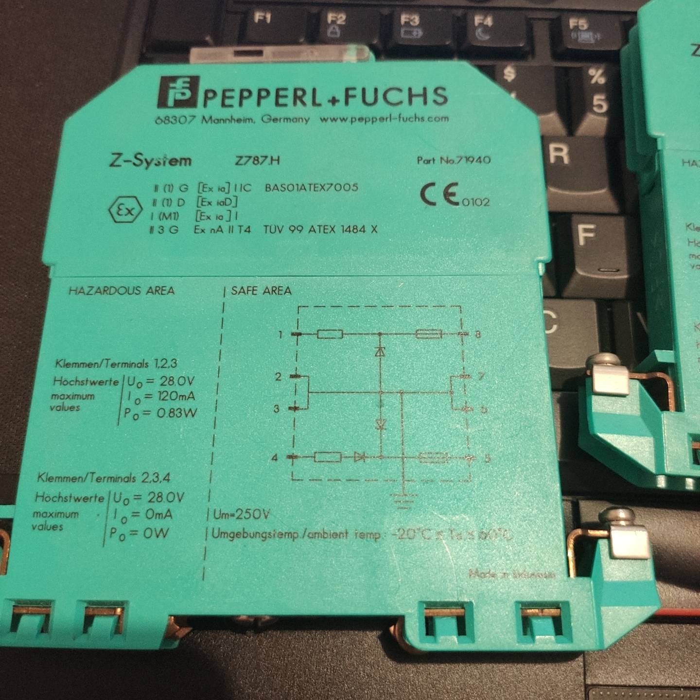 {议价}Z787H倍加福P+F K系列齐纳式安全栅Z-Series,