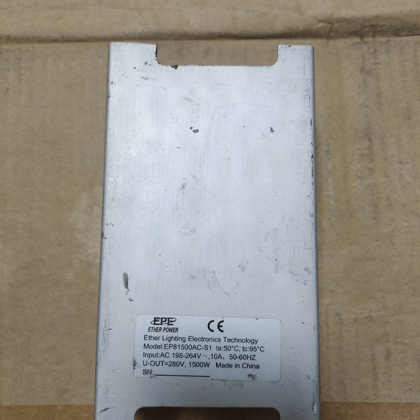 {议价}EP81500AC-S1-3X-C舞台灯光镇流器维护，150