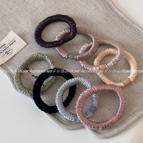 韩版基础简约高弹力发圈