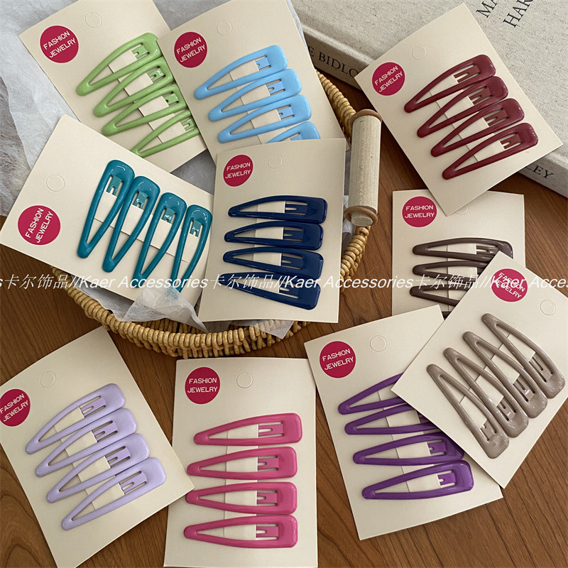 气质清新大号简约纯色彩色滴油水滴BB夹刘海夹时尚网红发夹侧边夹,饰品/流行首饰/时尚饰品新,发饰,淘宝优惠券,粉丝福利购,淘宝优惠卷