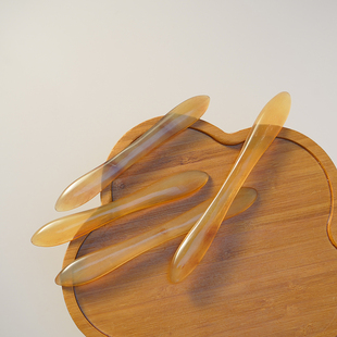 又一雪 素双尖发簪 角簪天然血丝牛羊角古风盘发绾挽发髻簪子发饰