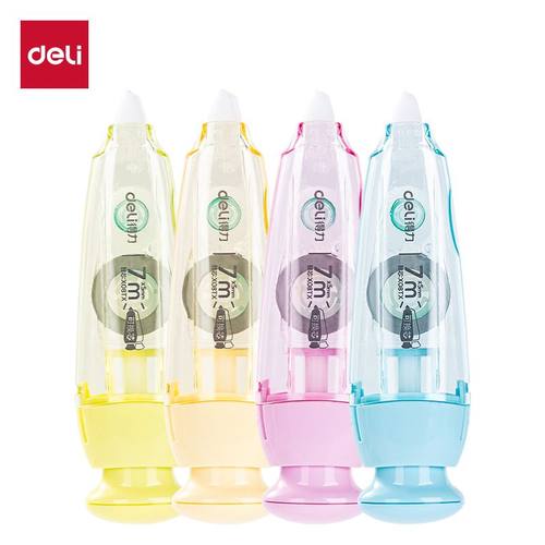 按动修正带得力可换替芯