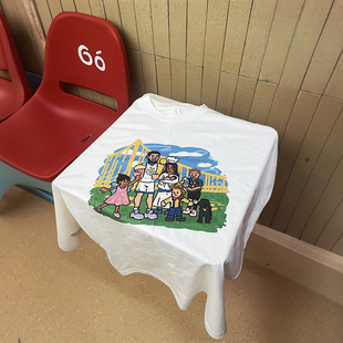 7Luck库里全家福印花t恤 售罄欣赏