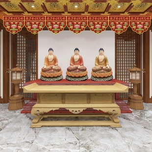 可定制绣品门帘帷幔佛挡帘佛龛帘遮挡帘贡缎莲花刺绣帘单张