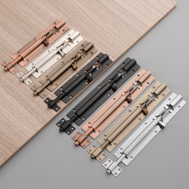 不锈钢插销加厚防盗锁门拴门扣