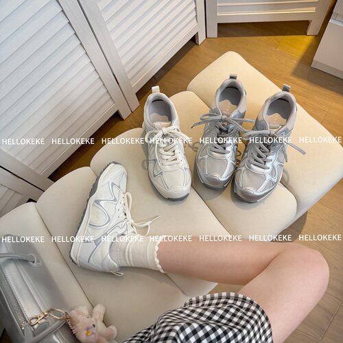 HELLO KEKE【星晴】6cm跟 小个子定制厚底增高户外跑鞋休闲鞋百搭
