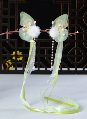 对夹合金古风手工发夹新品