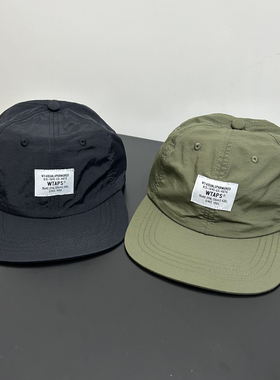 日系潮牌工装风速干平沿帽西山彻棒球帽平檐帽运动健身休闲户外