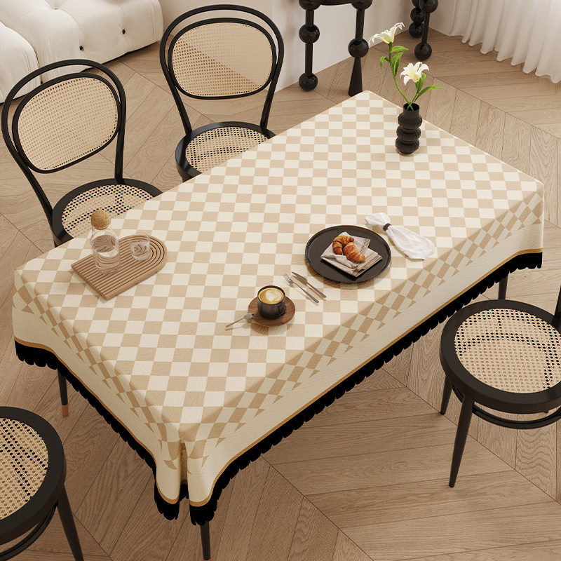 防油桌布PVC餐桌布防水免洗桌面保护垫高级感茶几盖布隔热台布,居家布艺,桌布,淘宝优惠券,粉丝福利购,淘宝优惠卷
