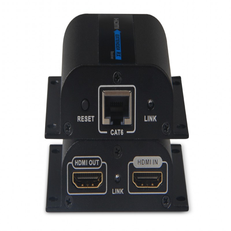 朗强LKV372Pro HDMI网线延长器 带本地环出 带IR红外 50米扩展器