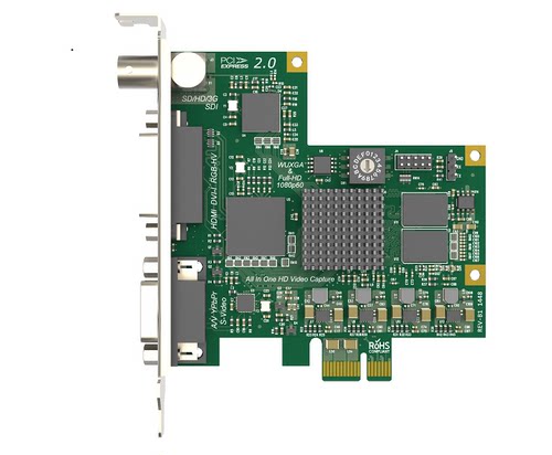 全接口高清医疗视频采集卡 HD103pro医院B超彩超内窥镜专用卡