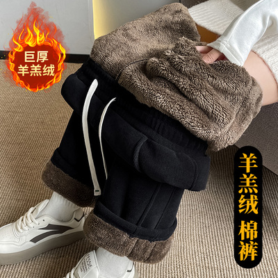 加厚休闲2025新款宽松羊羔绒保暖