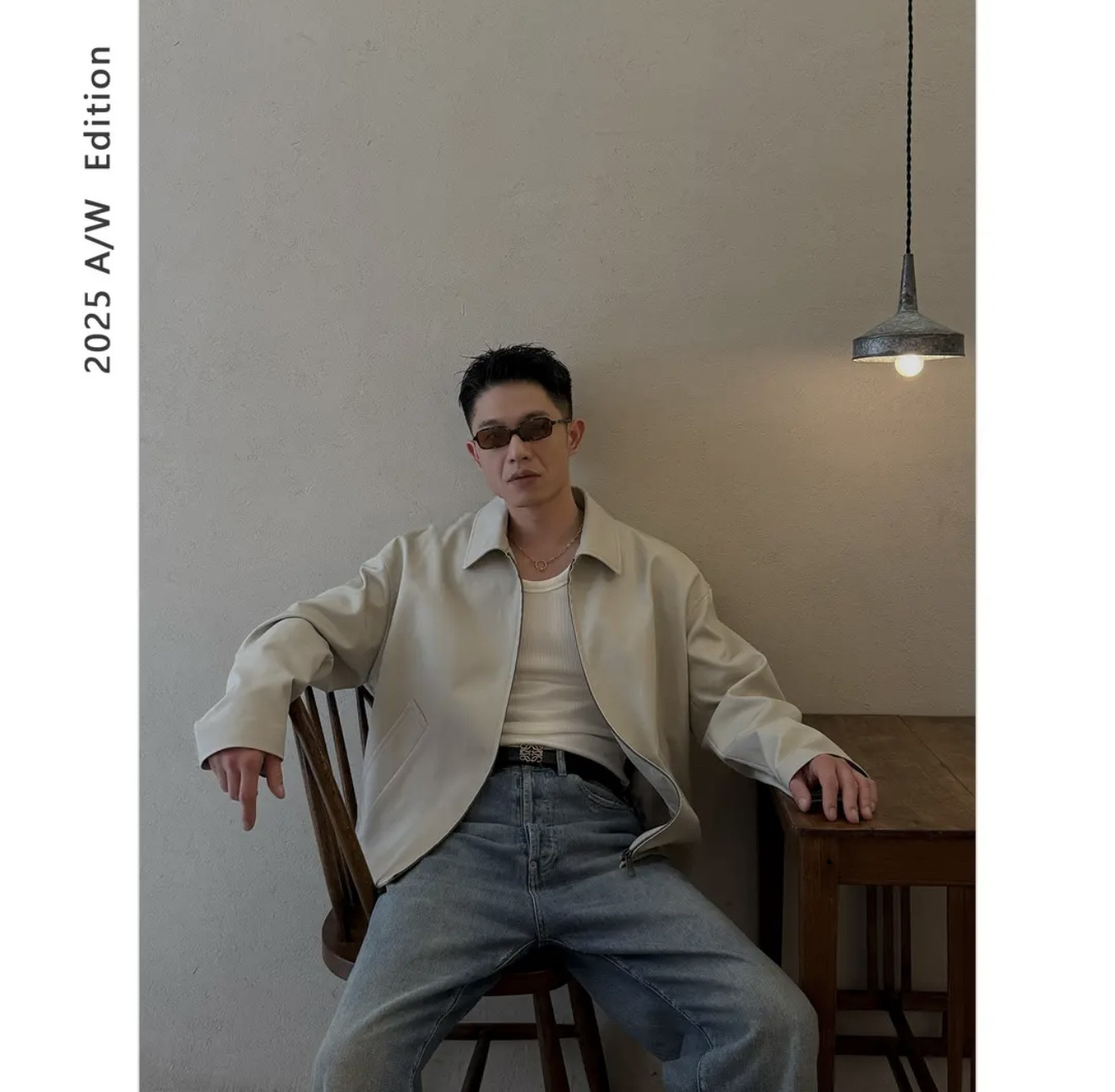 DUPU CONTRACTED 25A/W 【本季主推】气球廓形不规则褶裥翻领夹克