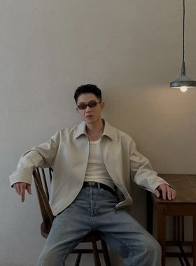 DUPU CONTRACTED 25A/W 【本季主推】气球廓形不规则褶裥翻领夹克