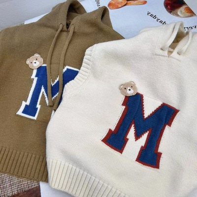 甲连帽衫春秋冬装儿童套头毛衣