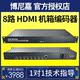 HDMI H265图像传输TPTV广告机KTV 器 8路 E880H 1U机箱编码