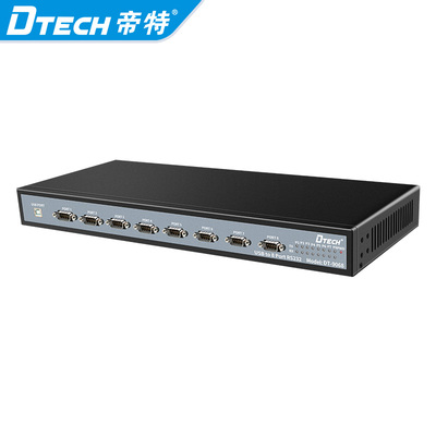 帝特DT-9068 usb转232串口线分配器一分八9针串口转换器8com