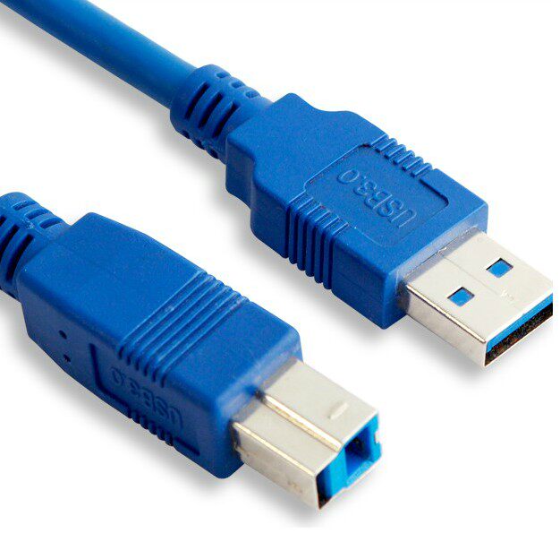 高速USB3.0打印线 1.5米3米5米方口打印线 打印机连接电脑数据