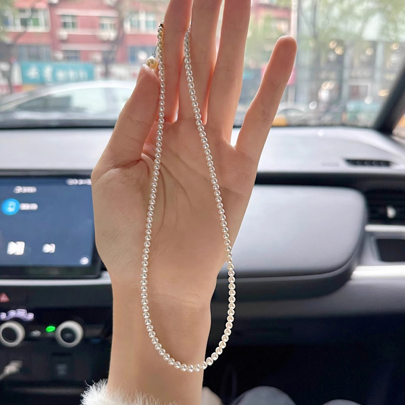 珍珠项链法式气质高级感