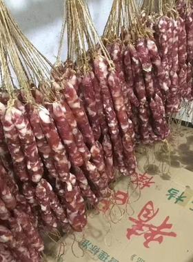 连州特产东陂季丰腊肠东陂腊味风干生晒腊冬香菇腊肉肠广东省包邮
