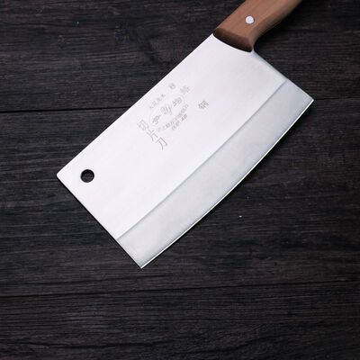 大足龙水尹均手工锻打不锈钢家用厨房用切菜锋利菜刀切片刀