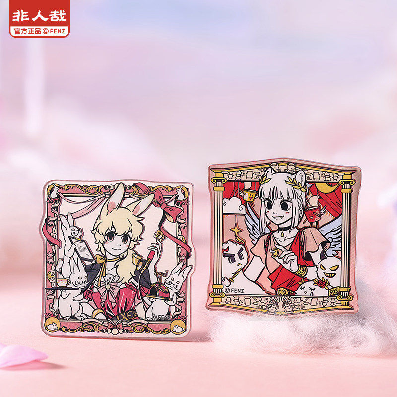【正版授权】梦中画系列银镜面亚克力徽章盲盒动漫周边吧唧胸针,模玩/动漫/周边/娃圈三坑/桌游,动漫徽章/立牌,淘宝优惠券,粉丝福利购,淘宝优惠卷