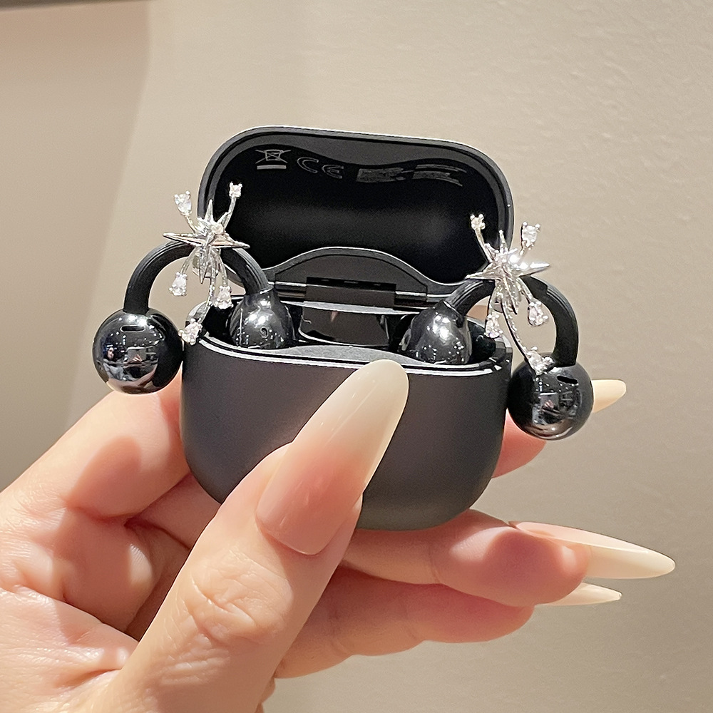 适用于freeclip2耳机钻扣星绽晶枝耳夹扣巴黎时尚周diy耳饰配饰