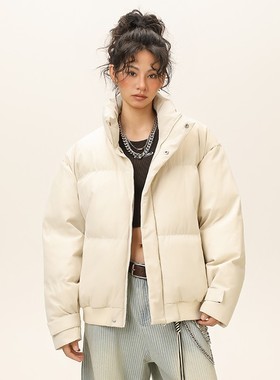 1404-2-999985-p75--2025休闲宽松青少年百搭 防风防水棉衣外套