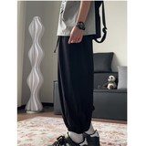 男女1404-1-K361-p40腿裤子棉麻长裤九分裤运动裤子休闲裤潮，女装休闲裤，星座1404-3